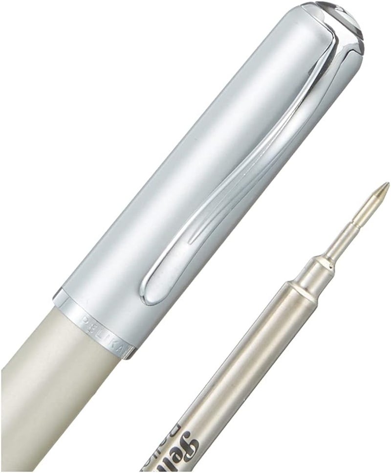 Pelikan R360 Titan-Silver Rollerball Pen in Gift Box - Image 3
